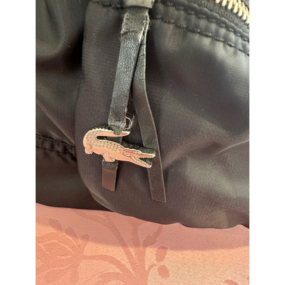 Lacoste black nylon duffle bag - Picture 2 of 10
